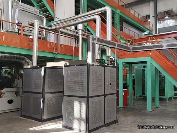 90kw配套电加热导热油炉客户现场